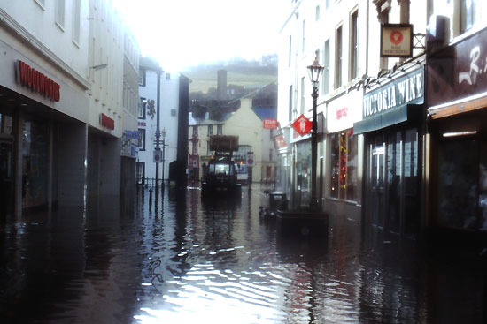 Whitehaven King Street flood