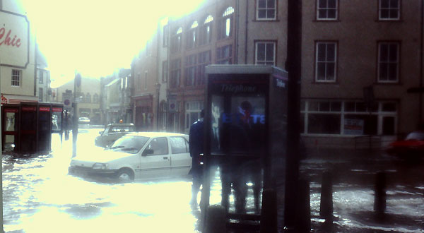 Strand Street flooded