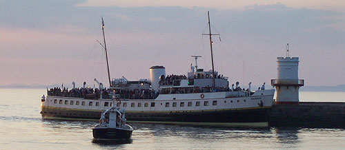 Balmoral at Whitehaven's North Pier
