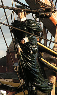 Bethia figurehead of the Bounty