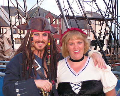 Jack Sparrow and Maryport wench 