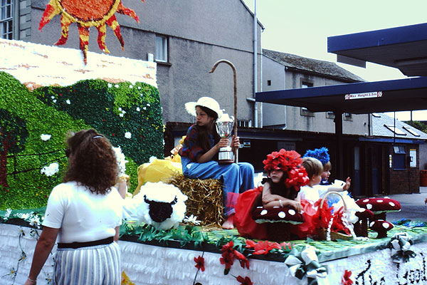 Good shepherdess carnival float