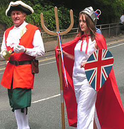 Whitehaven Town Cryer and Britania