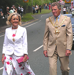 Mayor and Mayoress Clarkson