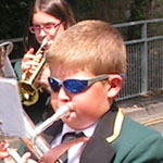 brass band player