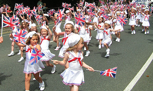 Cowpers younger dancers in sailor suits 