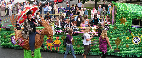 Jericho Sports carnival float