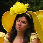 woman in yellow