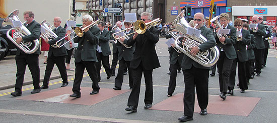 Whitehaven Band on Strand Street