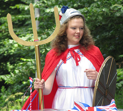 Britania in the Whitehaven Carnival