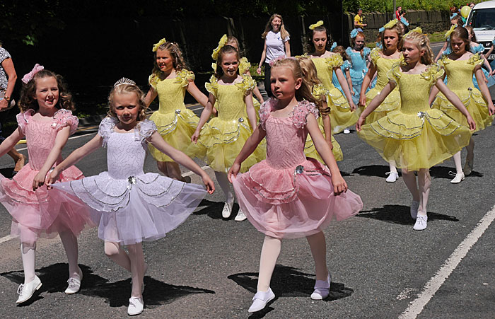 Cowpers in traditional ballet dresses