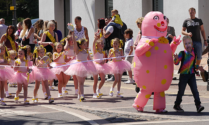 Blobby costumed character