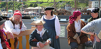 Earl of Loudouns re-enactment pirates