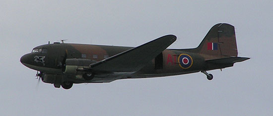 Douglas Dakota DC3 of the Battle of Britain Memorial Flight