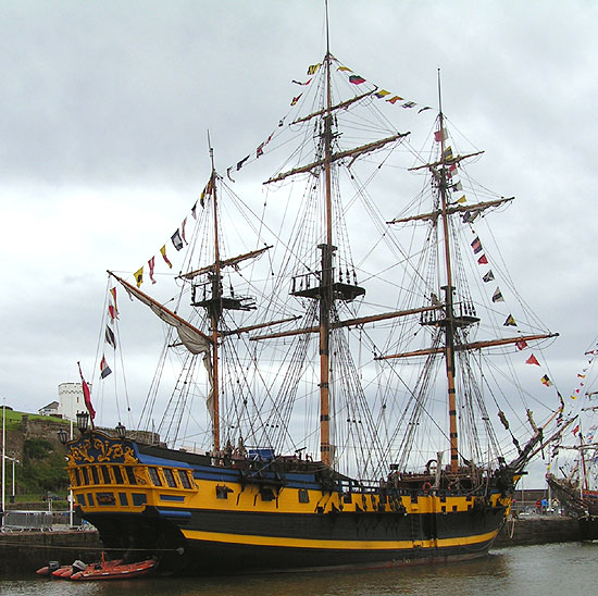 Tall Ship Grand Turk at Whitehaven Festival