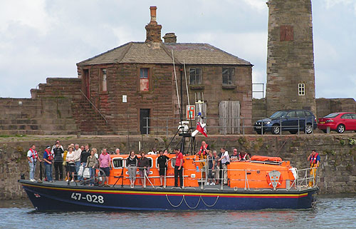 Lifeboat trips around Whitehaven harbour