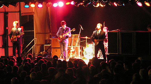 Backbeat Beatles play Whitehaven Festival 2009