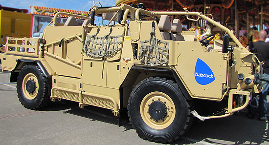 Jackal 2 4x4 armoured vehicle