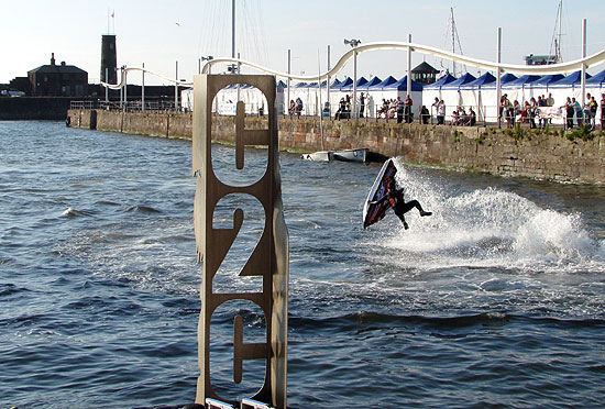 Jet ski stunt by C2C sculpture