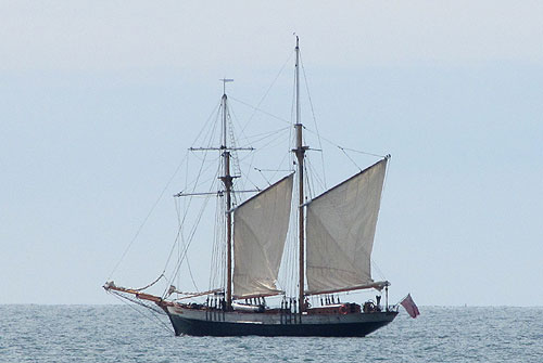 Tall Ship Johanna Lucretia sails from Whitehaven