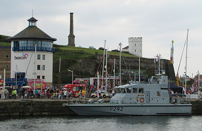 HMS Charger at Whitehaven festival