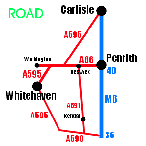 Whitehaven Road Map