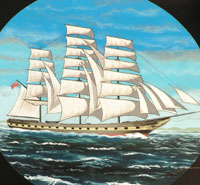 a sailing vessel - click for answer