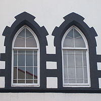 pair of gothic style windows - click for answer