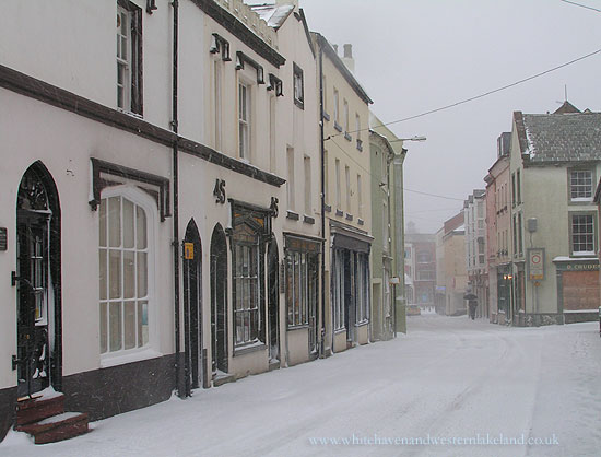 Roper Street in snow