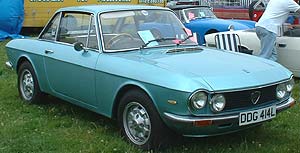 Blue Lancia Fulvia