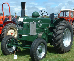 Green Field Marshall tractor