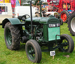 Green Fordson N tractor