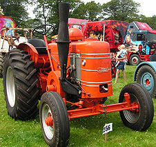Orange Field Marshall tractor
