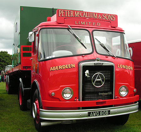 Silver Knight lorry by Atkinson