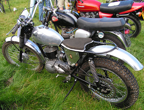 BSA Bantam trials bike of 1961