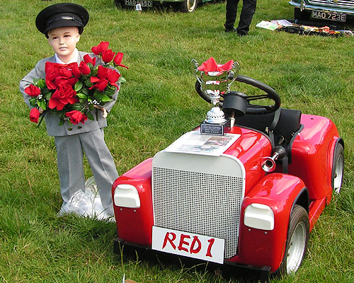 Red 1 miniature car