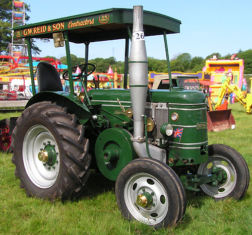Field Marshall Series 1 Mk 2 tractor in green
