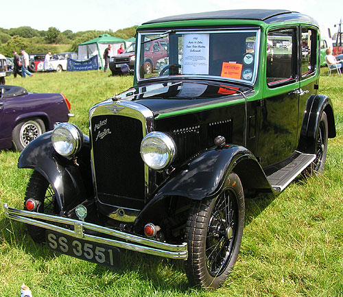 Austin 7 at Distington vintage rally