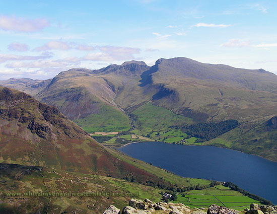 Scafell from Middle Fell
