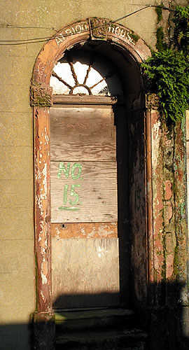 Albion House doorway