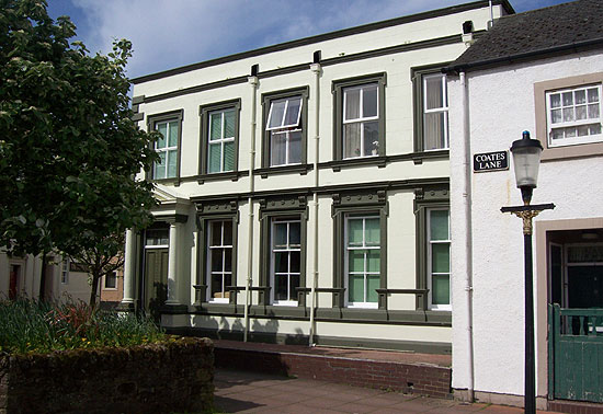 Old bank on Coates Lane in Whitehaven