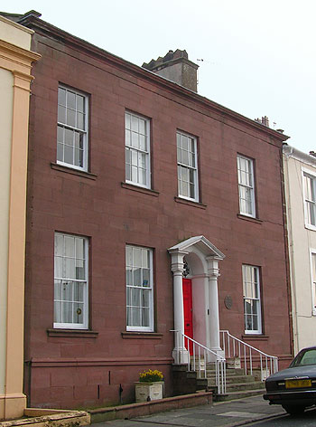 John Fletcher Millers house on High Street Whitehaven
