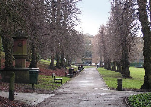 Castle park in Whitehaven