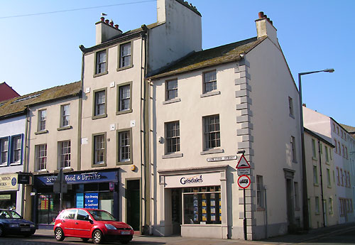 Grisdales on the Corner of Lowther Street and Queen Street.