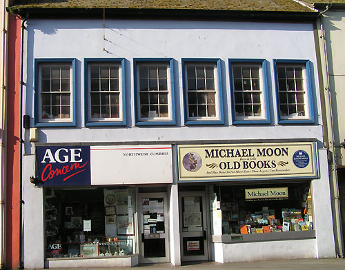 Michael Moon's bookshop on Lowther Street