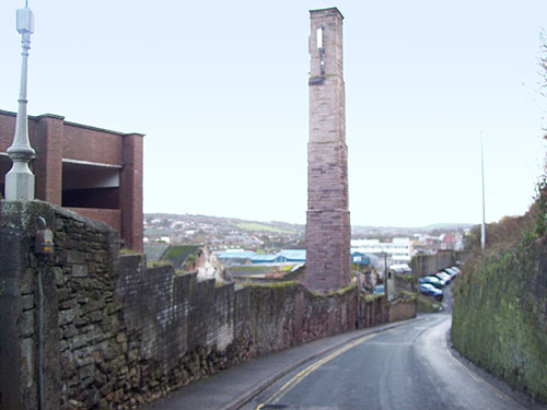 Rosemary Lane in Whitehaven leading from Kells into town