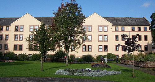 Trnity Court flats in Whitehaven