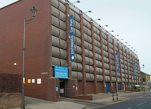 Multi-storey car park on Swing Pump Lane